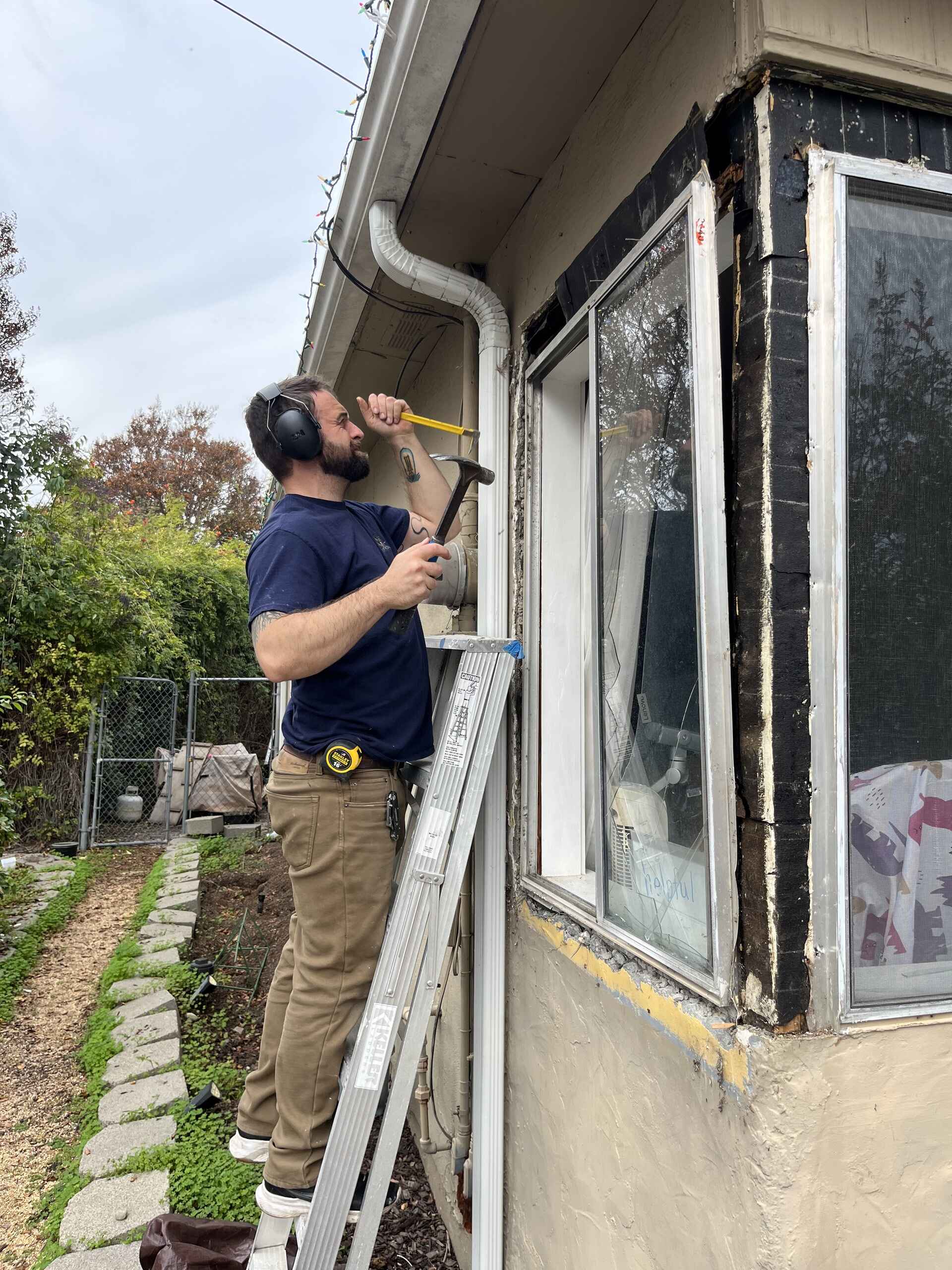 Professional door and window installation work in Portland