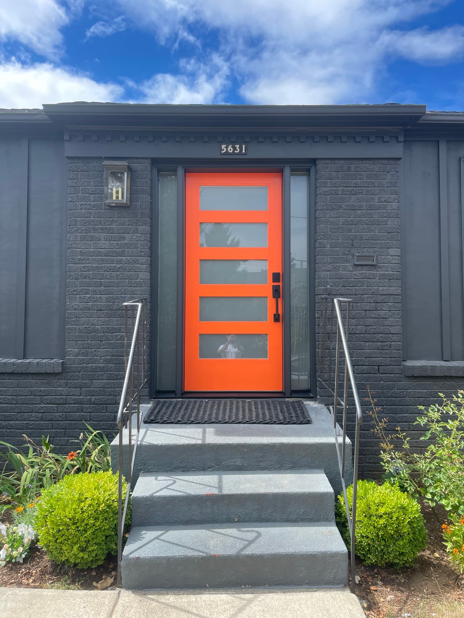 Professional door installation in Portland home